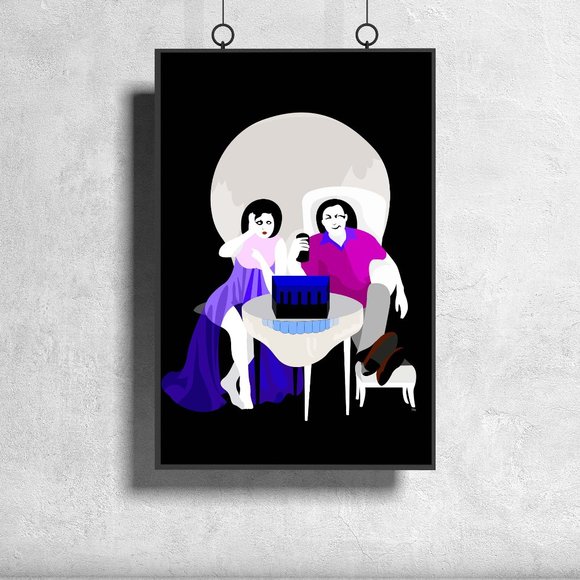 Romantic Skull - Picture 1 of 2